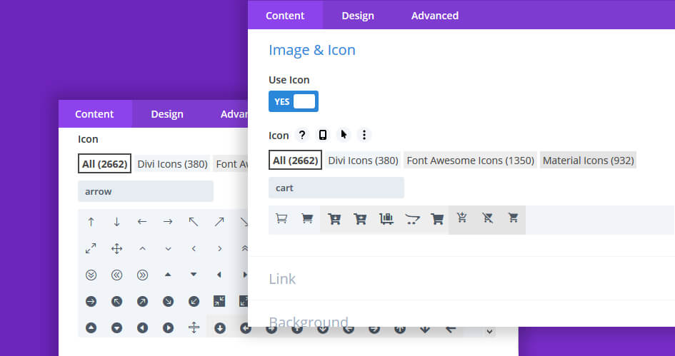 Bored of Divi Icons? Quickly Add 2662 Icons to Divi Theme