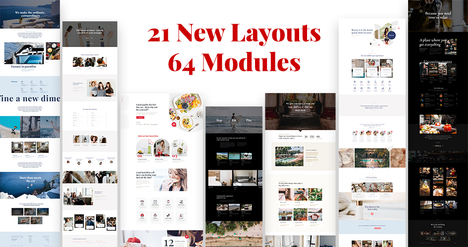 223 Divi Layouts & Modules dropped this week in Divi Den Pro + Lifetime Deal