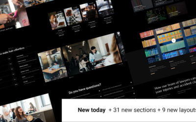 Fresh new Divi layouts 2022