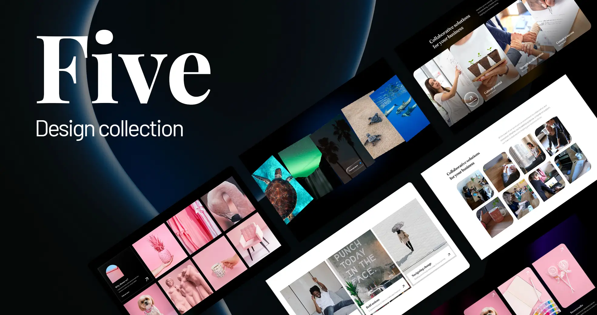 Divi Five blurbs collection