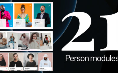 Showcase your team in style with these 21 modern, mobile-friendly Divi person modules. Easy to customize for any site. Five Collection by Divi Den Pro.