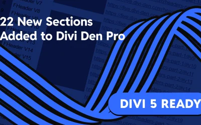 Divi 5 ready layouts 22 Divi 5 ready modules and sections