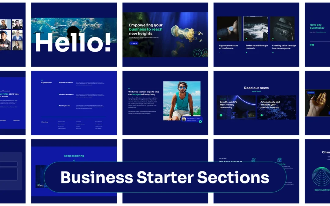 18 New Divi 5 Business Sections Now in Divi Den Pro (Coffee Shop Tomorrow)
