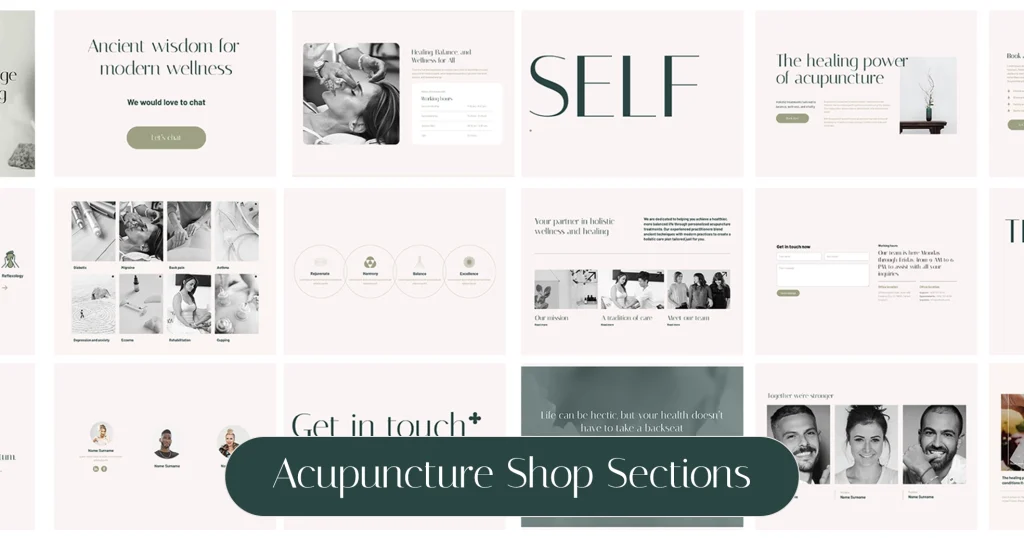 We've added 25 individual Acupuncture sections to Divi Den Pro, all built with Divi 5. These modular sections complement the complete starter site we sent last week.