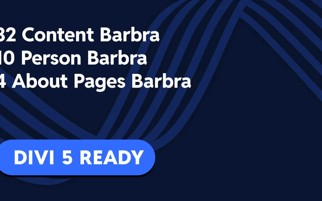 Divi 5 Update: 42 New Sections and 4 Pages Added to Divi Den Pro