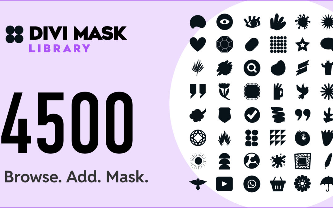 Divi Mask Library | 4,500+ Custom Image Masks for Divi 5